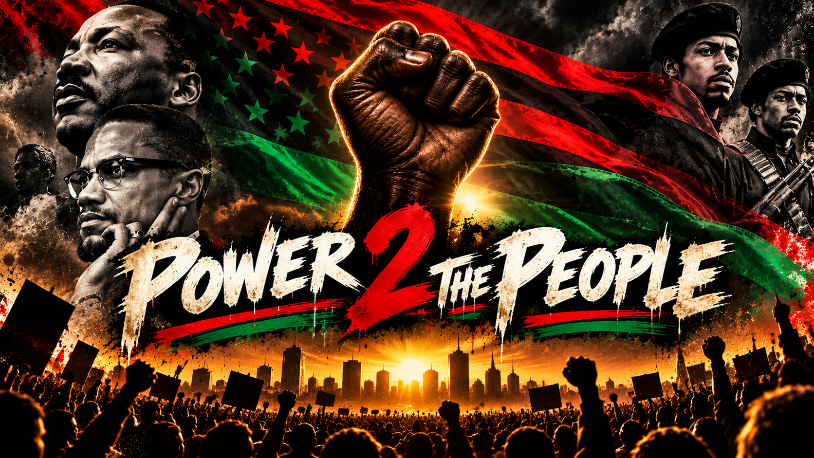 POWER TO THE PEOPLE Title Screen